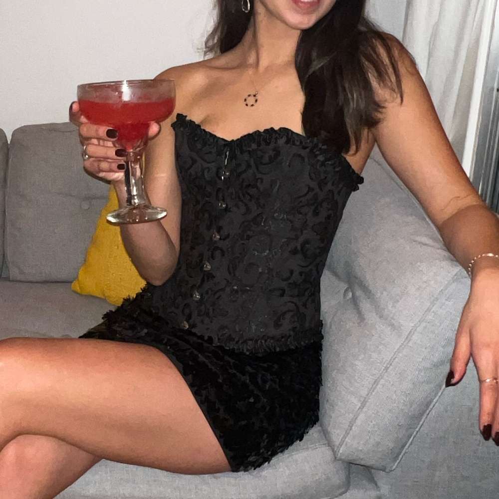 Black Corset Top